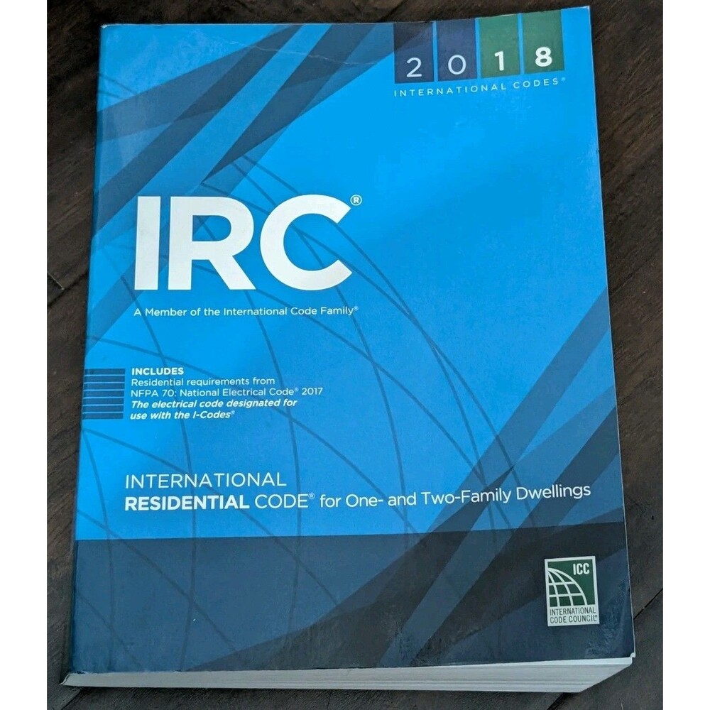 2018 IRC International Residential Code One Two Family Dwellings